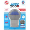 Image de Peigne à Poux Métal - Assy 2000 - Bleu - Traitement Naturel - Largeur Optimale - Enfant