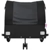 Image de SALALIS -Remorque de vélo noir 45 kg fer-DX5684