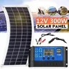 Image de Kit de panneau solaire 300W module solaire cellule solaire solaire avec contrôleur 100A chargeur USB