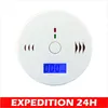 Image de Détecteur de Monoxyde de Carbone CO Gaz portable Surveillance Capteur Empoisonnement Avertissement dalarme du Testeur Blanc
