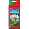 Image de Crayons de couleur - Faber Castell - 120112 - Pack de 12 - Écologique - Bois FSC