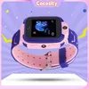 Image de Cocosity Montre Intelligente de téléphone Montre Intelligente pour Enfants Q12B Smartwatch de Positionnement telephonie pack Rose