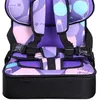 Image de SALALIS Siège dauto convertible Siège de voiture rehausseur à dossier haut siège de bébé Convertible en auto embase Violet