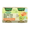 Image de Blédina Les Récoltes Bio Pot Compote Pommes Bananes Kiwi +6m 2 x 130g
