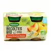 Image de Blédina Les Récoltes Bio Pot Compote Pommes Nectarines Bananes +6m 2 x 130g