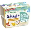 Image de Blédina Les Brassés 100% Végétal Mangue Lot de 4 x 95g