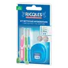 Image de Ricqles Bouche Saine Kit de Nettoyage Interdentaire 3 Brossettes + 1 Fil Dentaire