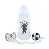Image de dBb Remond Coffret Foot Blanc composé d'1 biberon 1 sucette + attache sucette