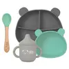 Image de dBb Remond Set Repas Bébé en silicone Coffret Repas 1er âge 4 pièces