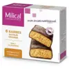 Image de Milical Barres Minceur Hyperprotéinées Orange 6 Unités
