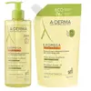 Image de A-Derma Exomega Control Huile lavante émolliente anti-grattage 500ml + éco-recharge 500ml