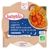Image de Babybio Repas Soir Assiette Carotte Maïs Quinoa +12m Bio 230g