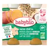 Image de Babybio Hachis Végétal Patate Douce Lentilles Lait de Coco Bio 400g
