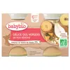 Image de Babybio Fruits Pot Délice des Vergers +6m Bio 2 x 130g