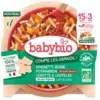 Image de Babybio Veggie Spaghetti Potimarron de notre Ferme Carotte et Lentilles de nos Régions 200g