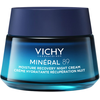 Image de Vichy Minéral 89 Crème de nuit hydratante avec de la mélatonine pure et de l'acide hyaluronique 50ml