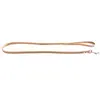 Image de Martin Sellier Laisse en Cuir Surpiqué Classique 12mm x 1m Naturel