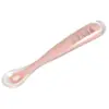 Image de Béaba Repas Cuillère Silicone 1er ge Rose