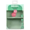 Image de Béaba Assiette compartimentée silicone sage green