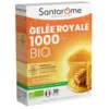 Image de Santarome Ruche Royale Gelée Royale 1000 MG Bio Immunité 20 ampoules
