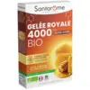 Image de Santarome Ruche Royale Gelée Royale 4000 MG Bio Immunité 10 ampoules