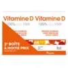 Image de Vitavea Vitamine D 100% VNR Défenses naturelles Lot de 2 x 90 comprimés