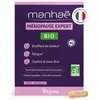 Image de Manhaé - Ménopause Expert BIO - Bouffées de chaleur, fatigue- Pollen BIO - 60 gélules - 2 mois