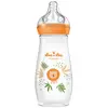 Image de Luc et Léa Biberon Plastique Orange Lion 330ml