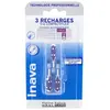 Image de Inava Brossettes 4 Recharges Trio Compact/Flex ISO5 1,8 mm Violet