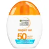 Image de Garnier Ambre Solaire Super UV Visage Aqua Fluide SPF 50 Invisible Acide Hyaluronique 40ml