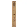 Image de Lov'FROG Brosse à Dent Bambou Charbon Actif Adulte Motif Coeur