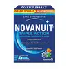 Image de Novanuit triple action Sommeil mélatonine   Réveils nocturnes - 60 comprimés