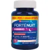 Image de Forté Pharma FortéNuit Gummies Mélatonine 1,9 mg Plantes GABA Sommeil 60 gommes