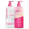 Image de Topicrem Ultra Hydratant Lait Corps Lot de 2 x 500ml