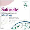 Image de Saforelle Protections Serviettes Nuit en Coton Bio avec Ailettes 10 unités
