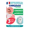 Image de Carryboo Nature Couches Naturelles et Chou Taille 3 (4-9kg), x50