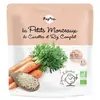 Image de Popote Les Petits Morceaux Carottes Riz Complet 190g