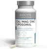Image de Biocyte Cal/Mag/Zinc Liposomal Calcium, Magnésium et Zinc Liposomés 60 Gélules