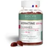 Image de Biocyte Kératine Anti-Chute & Beauté des Cheveux Kératine, Biotine 60 Gummies