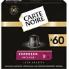 Image de CARTE NOIRE Café capsules Espresso Intense n°9 compatibles Nespresso (60 capsules)