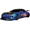 Image de Voiture radiocommandée - MONDO MOTORS - Alpine A110 GT4 - Iridescent bleu/violet - 1/28 - Télécommande incluse