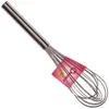 Image de Fouet en inox - manche plein - 30 cm