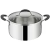 Image de Non communiqué Faitout Lagostina 012909031224 Esperta Triply Inox 24 cm - 8002531994164