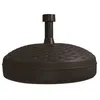 Image de Parasol standard - Parasol - Rotin - Anthracite - Mât droit - Rond