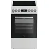 Image de Cuisinière vitrocéramique - WHIRLPOOL - W5V5LCW - 4 foyers - 7900 W - L50 cm - Blanc