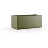 Image de STEFANPLAST Bac à fleurs/Jardinière ETHICA rectangulaire 80 cm - 100x43x35 cm - Vert