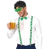 Image de Set Saint Patrick - WIDMANN - Lunettes Bretelles Noeud Papillon - Vert - 3 Pièces - Adulte