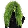 Image de Perruque - WIDMANN - 02083 - Vert - Costume de sorcière - Synthétique - Adulte