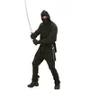 Image de Déguisement Ninja - Homme - Noir - Adulte - WIDMANN