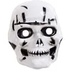 Image de Masque Squelette Enfant - Blanc et noir - PVC - Pour Halloween et Carnaval - Mixte - A partir de 5 ans
